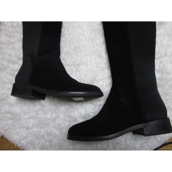 NIB Womens Lord and Taylor Harlyn boot black Fabric/Suede Comb size 5 - Picture 8 of 16